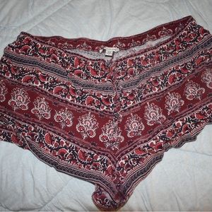 BOHO FLOWY SHORTS AMERICAN EAGLE